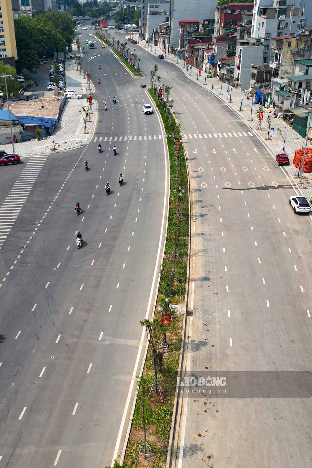 Vành đai 1 nhìn từ trên cao. Ảnh: Hữu Vũ