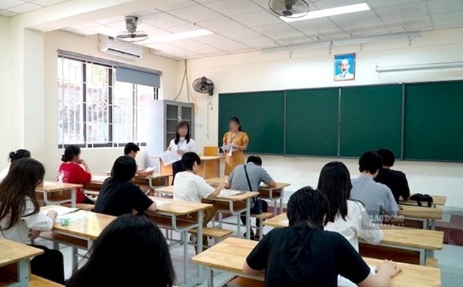 Từ 15.11, một trong những nội dung đáng chú ý là hoạt động giáo dục tăng cường không thu tiền của người học. Ảnh: Vân Trang
