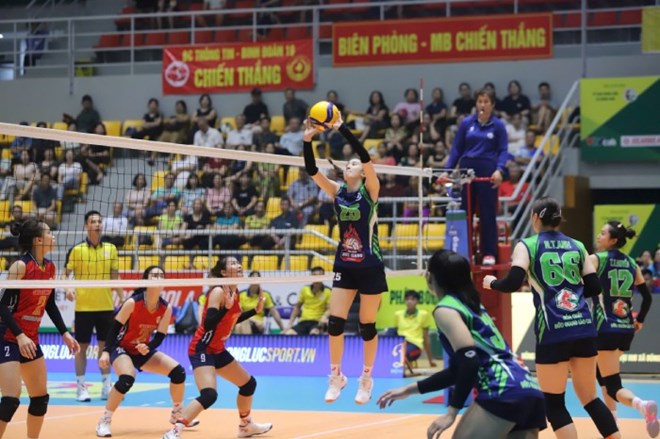 Bảng xếp hạng giải bóng chuyền nữ quốc gia 2026 sau lượt 4 giai đoạn 2