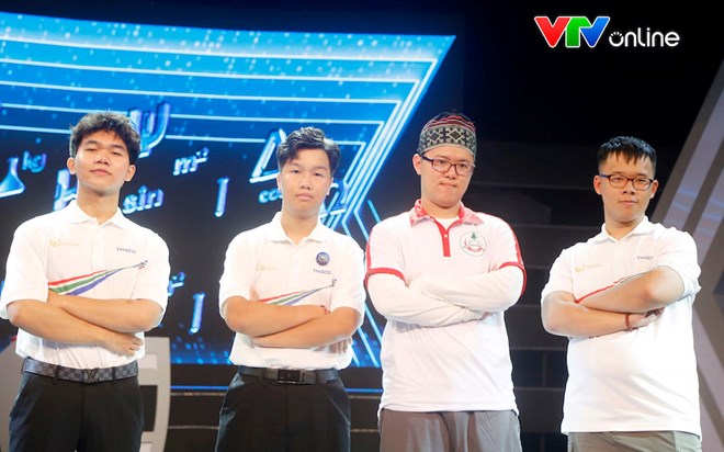 4 thí sinh vào Chung kết Đường lên đỉnh Olympia 2026. Ảnh: Ban tổ chức Đường lên đỉnh Olympia