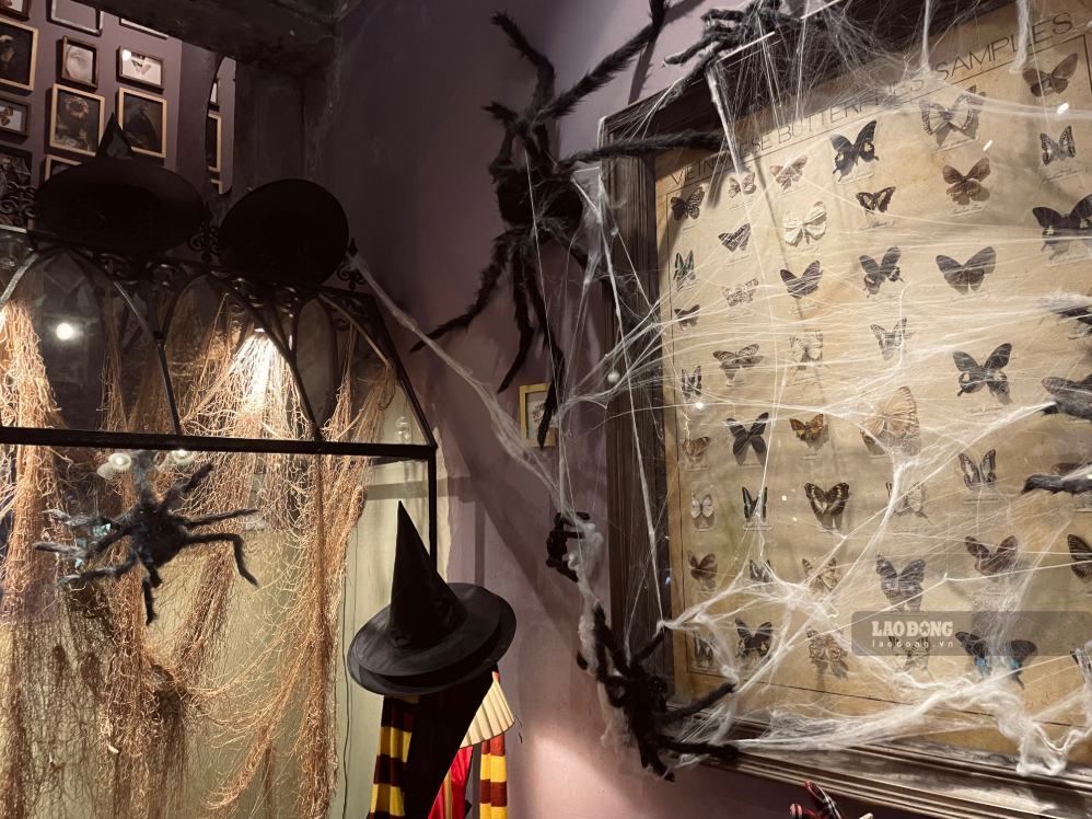 Quán lấy cảm hứng từ thế giới phù thủy Harry Potter.