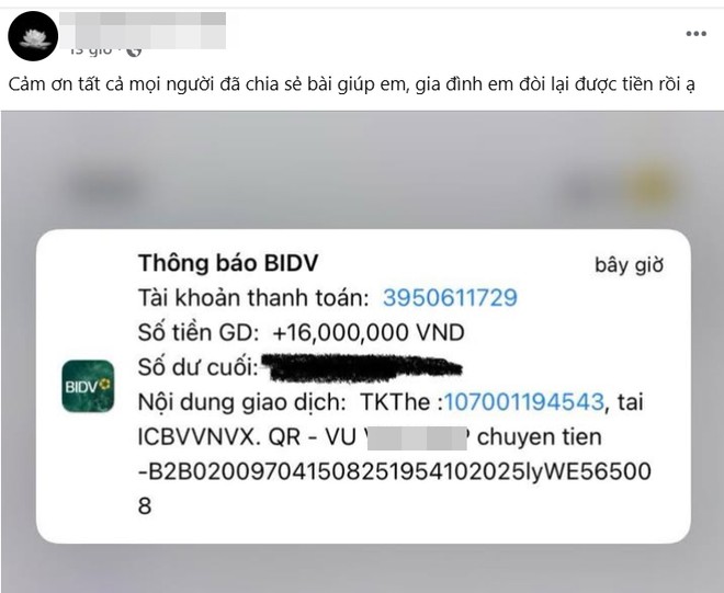 Biên lai tài xế chuyển trả lại 15 triệu đồng và thêm 1 triệu đồng tiền thắp hương cho ông T Biên lai tài xế chuyển trả lại 15 triệu đồng và thêm 1 triệu đồng tiền thắp hương cho ông T